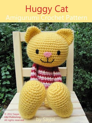 cover image of Huggy Cat Amigurumi Crochet Pattern
